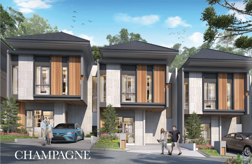 Rumah 2 Lantai Citra City Sentul